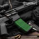 AR-15 Mag Hex Electric Green Gun Skin Vinyl Wrap