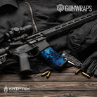 AR-15 Mag Kryptek Blue Lightning Gun Skin Vinyl Wrap