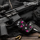 AR-15 Mag Paintball Magenta Tiger Gun Skin Vinyl Wrap