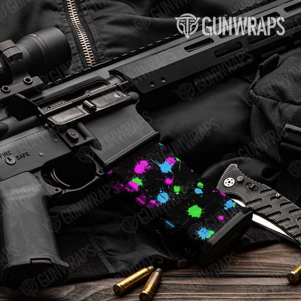 AR-15 Mag Paintball Retro Gun Skin Vinyl Wrap