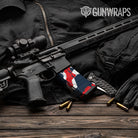 AR-15 Mag Ragged America Gun Skin Vinyl Wrap