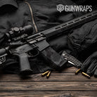 AR-15 Mag Ragged Elite Black Gun Skin Vinyl Wrap