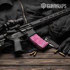 AR-15 Mag Ragged Elite Pink Gun Skin Vinyl Wrap