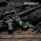 AR-15 Mag Ragged Metro Green Gun Skin Vinyl Wrap