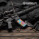 AR-15 Mag Ragged Sherbert Gun Skin Vinyl Wrap