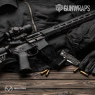 AR-15 Mag Realtree WAV3 Black Gun Skin Vinyl Wrap