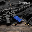 AR-15 Mag Rust 3D Royal Blue Gun Skin Vinyl Wrap