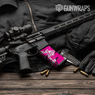 AR-15 Mag Sharp Magenta Tiger Gun Skin Vinyl Wrap