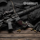 AR-15 Mag Shattered Militant Blood Gun Skin Vinyl Wrap