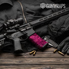 AR-15 Mag Toadaflage Magenta Gun Skin Vinyl Wrap