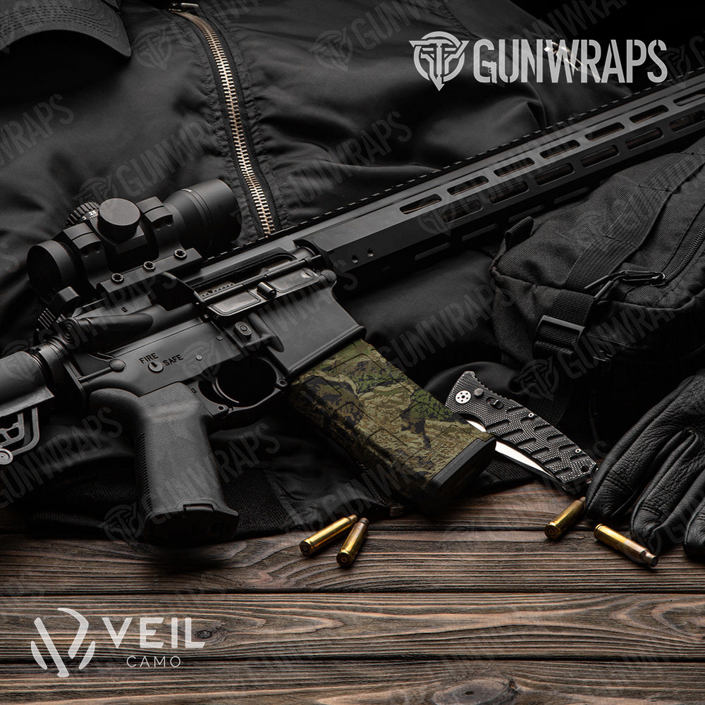AR-15 Mag Veil Rumba Multi Gun Skin Vinyl Wrap
