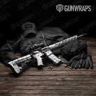 Circuit Board Black Gun Skin Vinyl Wrap