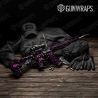 Circuit Board Magenta Gun Skin Vinyl Wrap