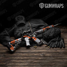 Cumulus Orange Tiger Gun Skin Vinyl Wrap