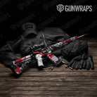 Cumulus Red Tiger Gun Skin Vinyl Wrap