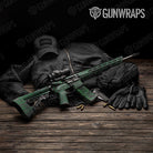 Damascus Green Gun Skin Vinyl Wrap