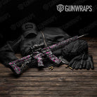 Digital Urban Magenta Gun Skin Vinyl Wrap