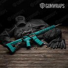 Hex DNA Elite Tiffany Blue Gun Skin Vinyl Wrap