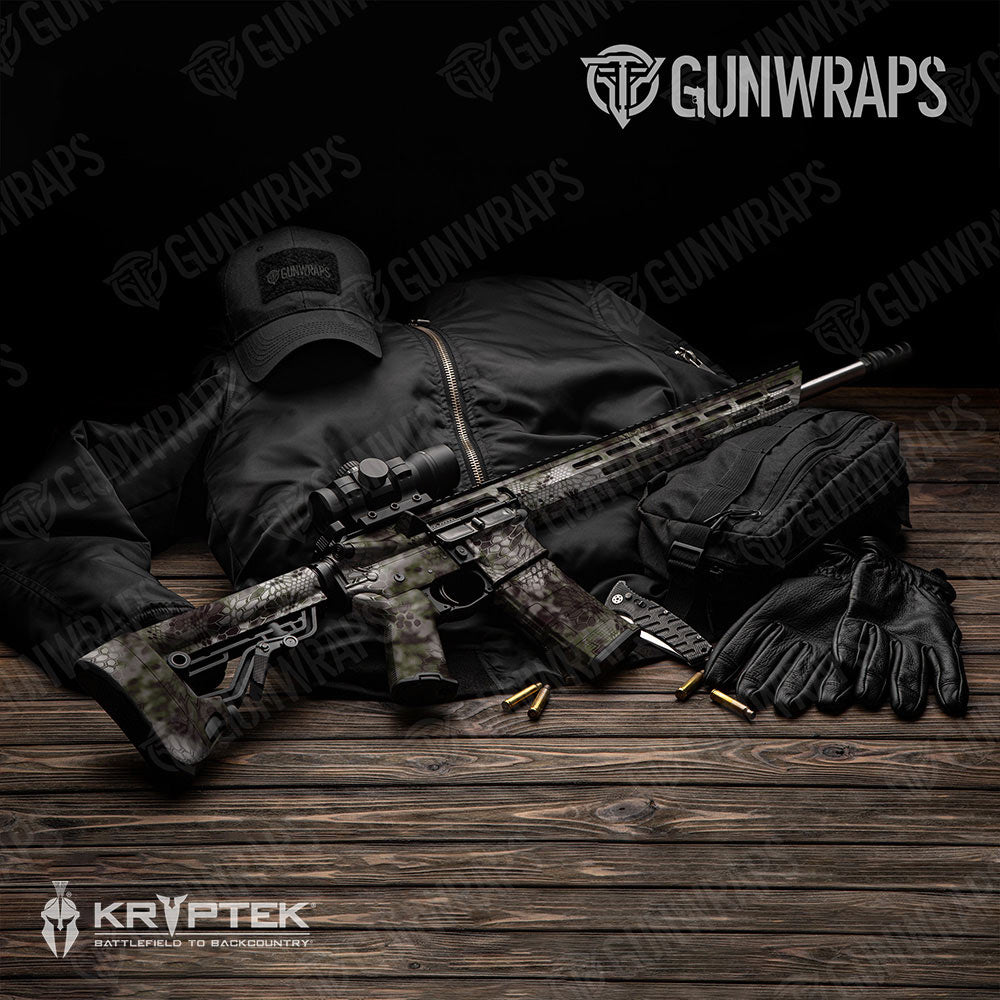 AR-15 Kryptek Gun Skin Vinyl Wrap | GunWraps – GunWraps.com