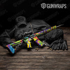 Paint Splatter Yellow Gun Skin Vinyl Wrap