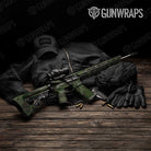 Ragged Army Dark Green Gun Skin Vinyl Wrap