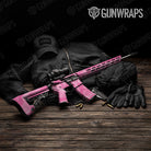 Ragged Elite Pink Gun Skin Vinyl Wrap