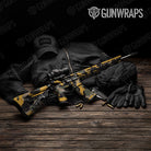 Ragged Militant Yellow Gun Skin Vinyl Wrap