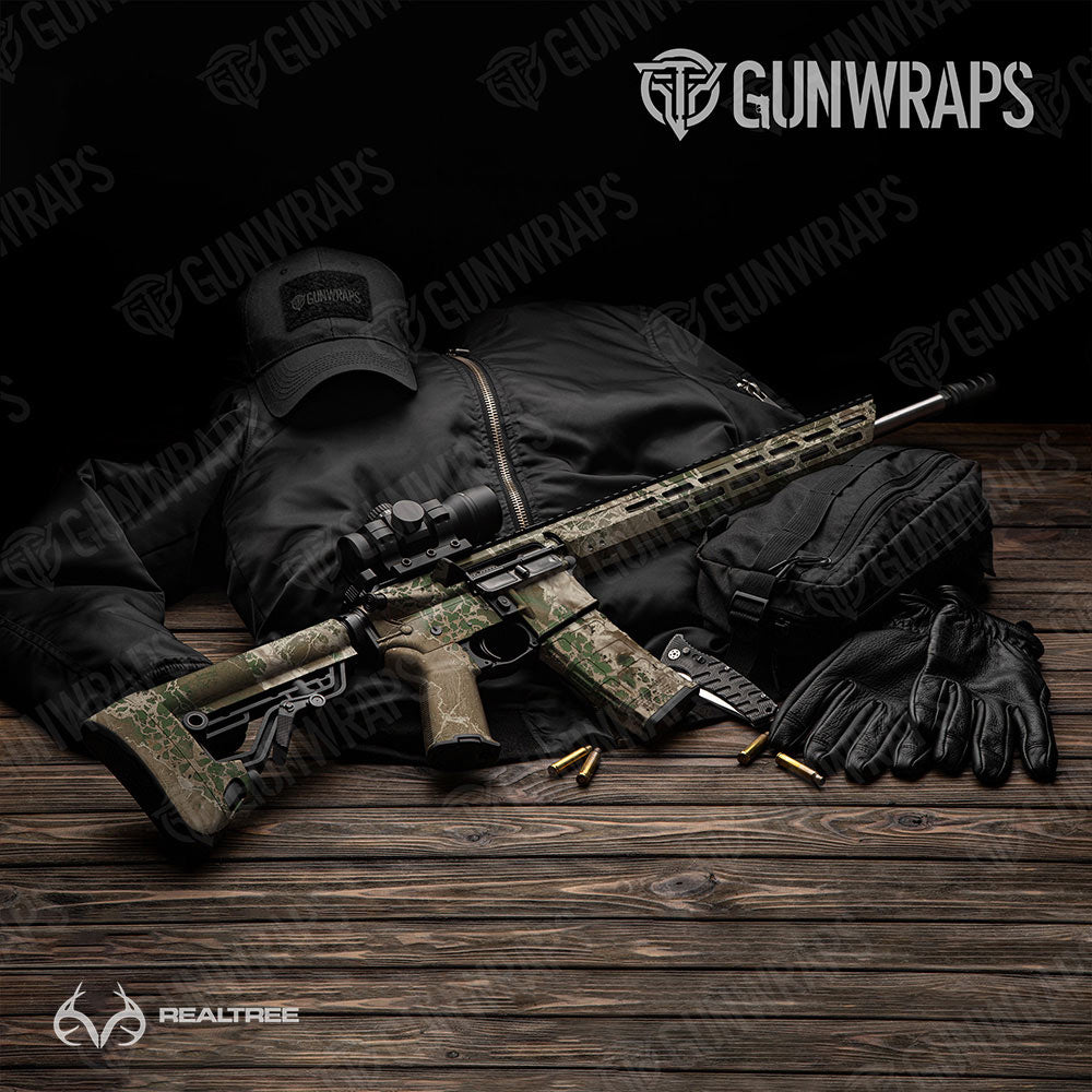 Realtree WAV3 Hillside Gun Skin Vinyl Wrap