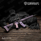 Realtree WAV3 Purple Rose Gun Skin Vinyl Wrap