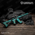 Realtree XTRA Colors Tiffany Blue Gun Skin Vinyl Wrap