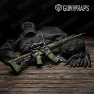 Sharp Army Green Gun Skin Vinyl Wrap