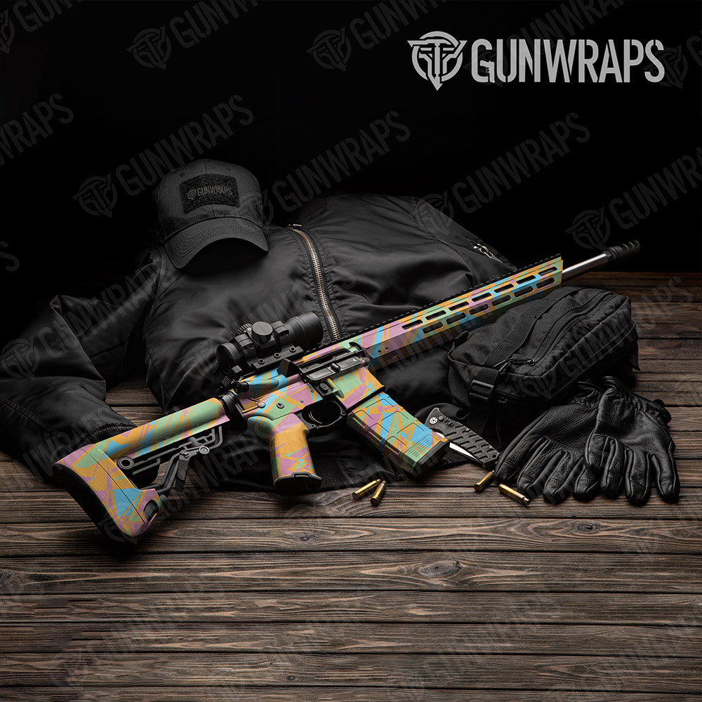 Sharp Sherbert Gun Skin Vinyl Wrap