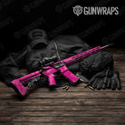 Shattered Elite Magenta Gun Skin Vinyl Wrap