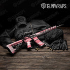 Shredded Pink Gun Skin Vinyl Wrap