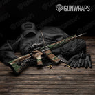 Shredded Woodland Gun Skin Vinyl Wrap