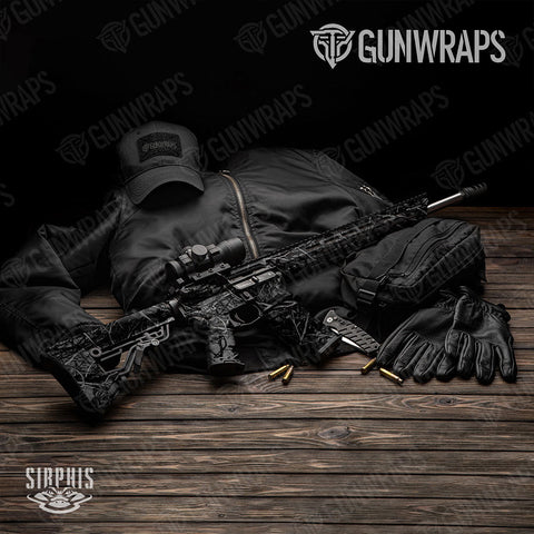 Sirphis Camo AR-15 Gun Skin Vinyl Wraps