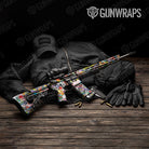 Sticker Bomb Color Gun Skin Vinyl Wrap
