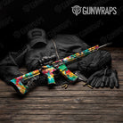 Tie Dye Jungle Fever Gun Skin Vinyl Wrap