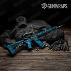 Toadaflage Blue Gun Skin Vinyl Wrap