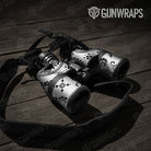 Bandana White And Black Gun Skin Vinyl Wrap