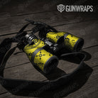 Bandana Yellow And Black Gun Skin Vinyl Wrap