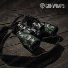 Erratic Green Tiger Gun Skin Vinyl Wrap