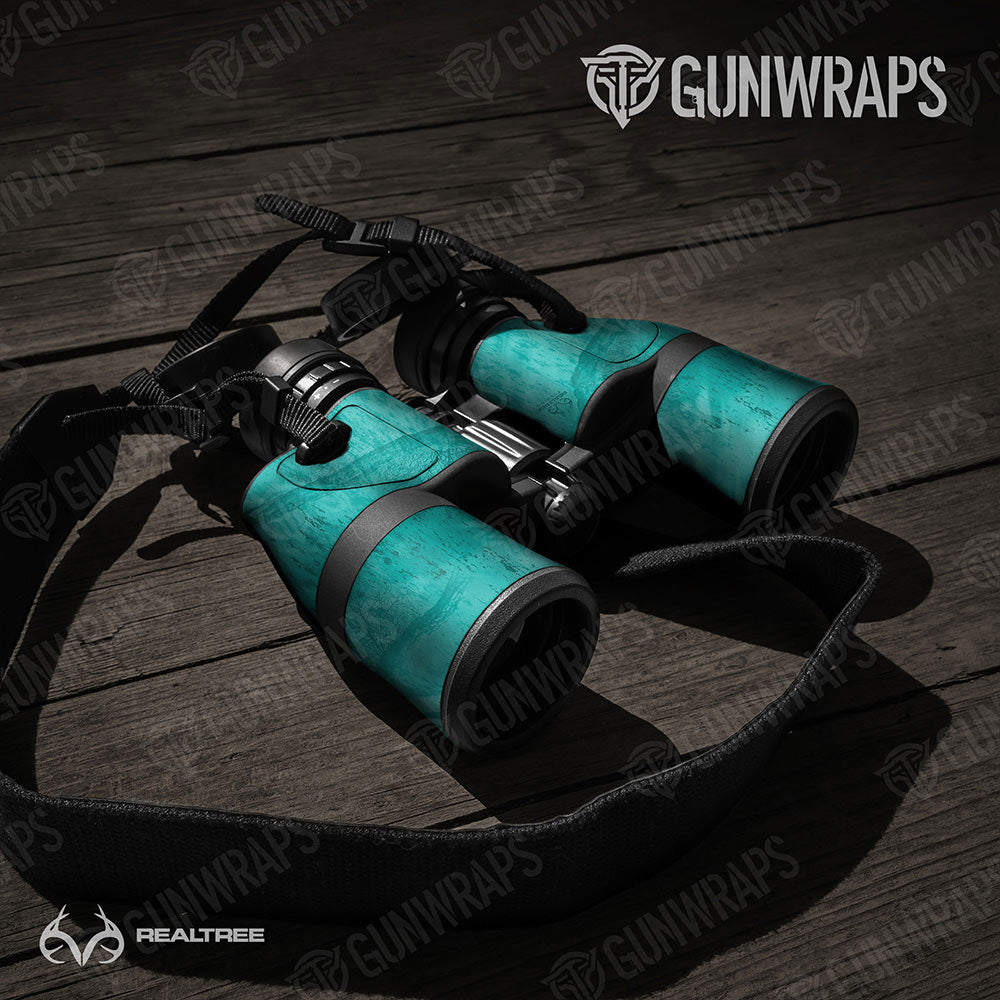 Realtree Fishing Tiffany Blue Gun Skin Vinyl Wrap