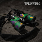Shattered Mardi Gras Gun Skin Vinyl Wrap