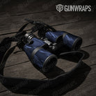 Shredded Blue Midnight Gun Skin Vinyl Wrap