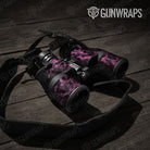 Skull Pink Gun Skin Vinyl Wrap