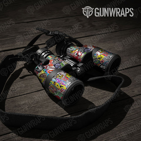 Sticker Bomb Binocular Gear Skin Vinyl Wraps