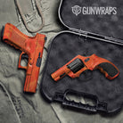 Classic Elite Orange Gun Skin Vinyl Wrap