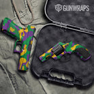 Classic Mardi Gras Gun Skin Vinyl Wrap