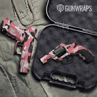 Classic Pink Gun Skin Vinyl Wrap